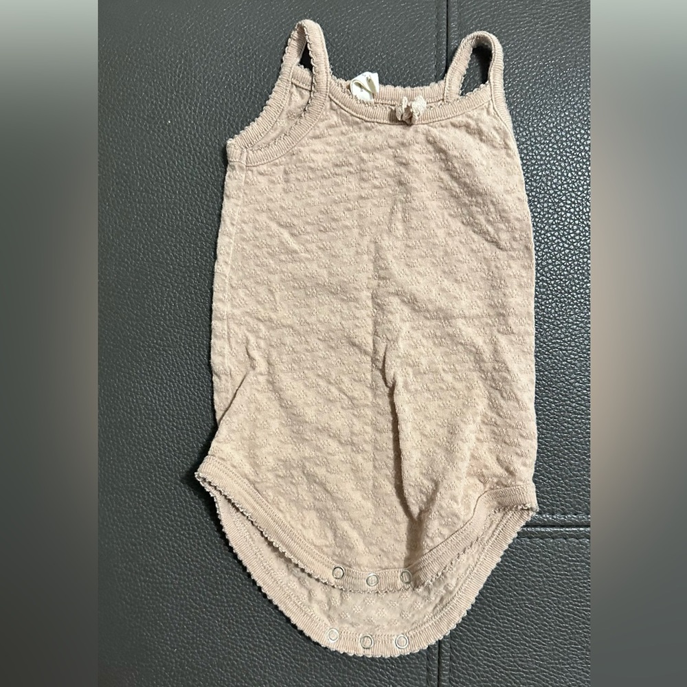 Quincy Mae sleeveless onesie